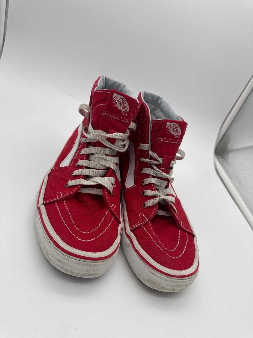 Vans Classic High Tops Sk8 Red Size 8
